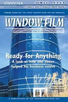 window film magazine cover