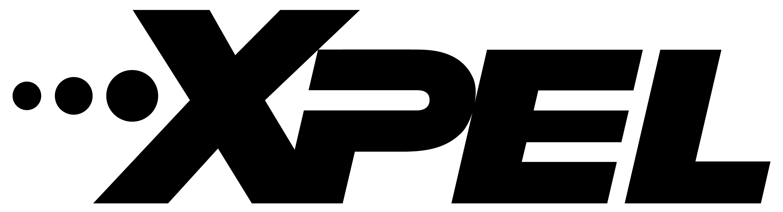 XPEL_Black xpel logo